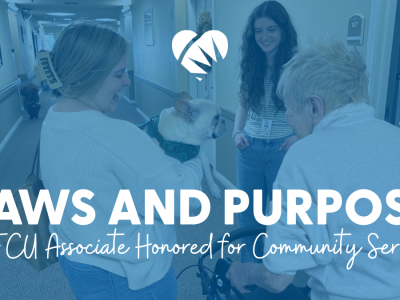 Paws and Purpose: PEFCU Associate Honored for Community Service